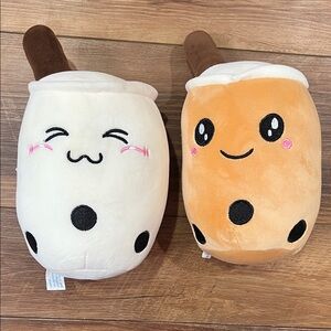 Boba Milk Tea Plushies Lot